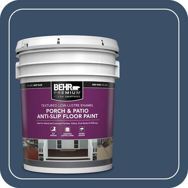 BEHR PREMIUM 5 gal. #M510-7 Inked Textured Low-Lustre Enamel Interior ...