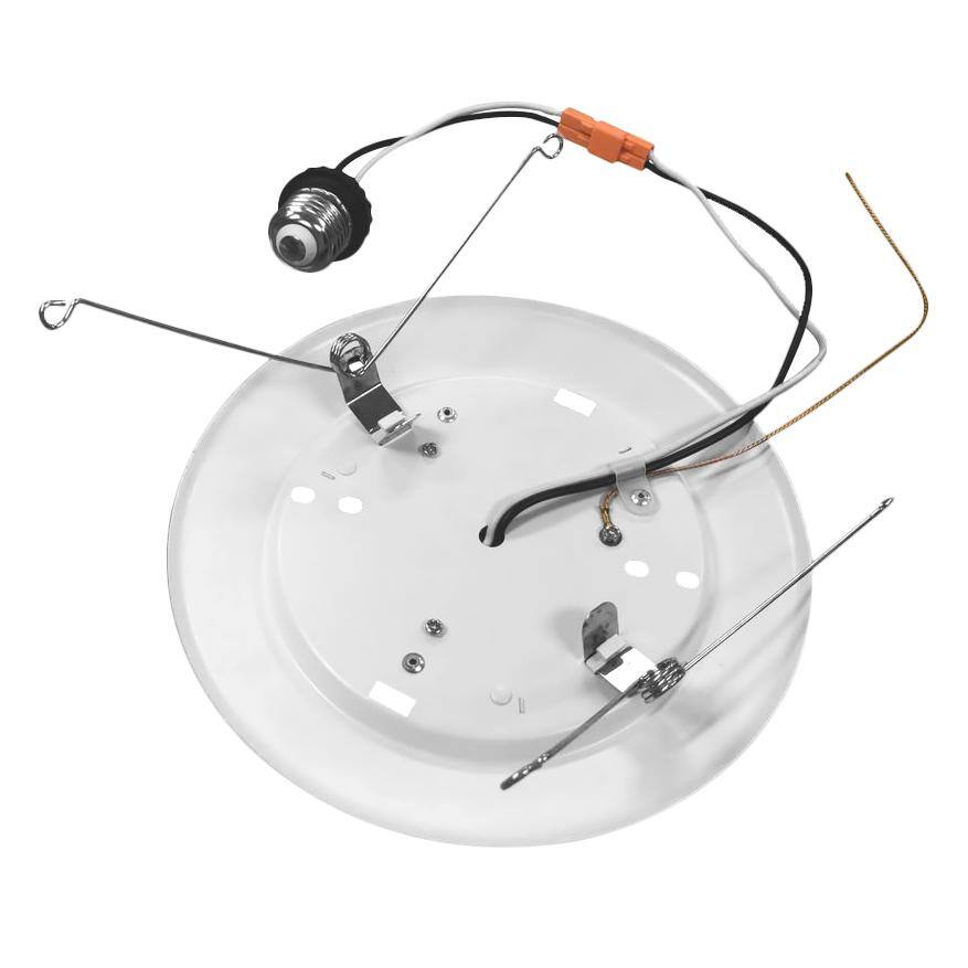 7.5-Inch White Aluminum LED Recessed Lighting Kit