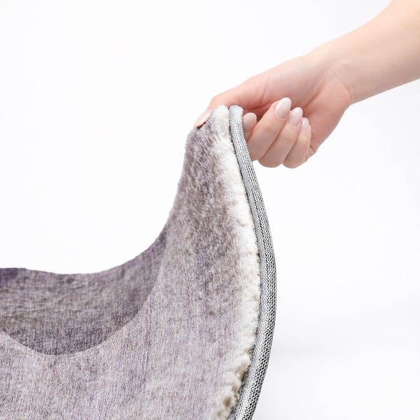 Dream Shag Premium Machine Washable Abstract ADS657 Purple 10 ft. x 14 ft. Area Rug