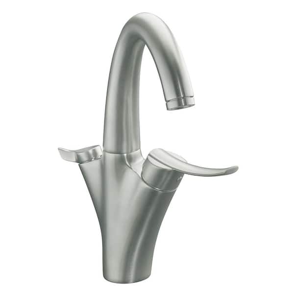 KOHLER Carafe Filtered Water Single-Handle Standard Kitchen Faucet in Vibrant Stainless