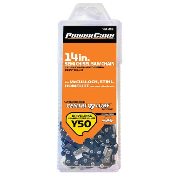 Powercare Y50 14 in. Semi Chisel Chainsaw Chain