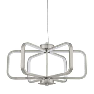 Birmingham 23-Watt Brushed Nickel Integrated LED Pendant