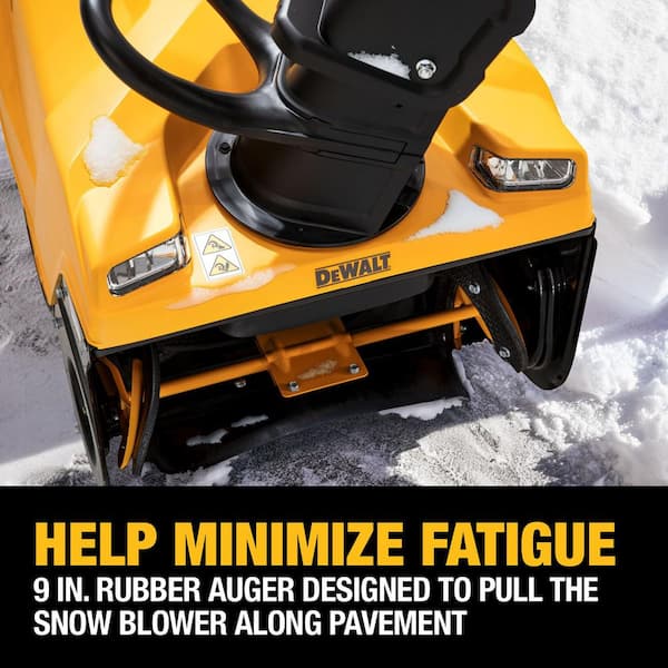 DEWALT 21 in. 208 cc E-Gov Electric Start Gas Single-Stage Snow