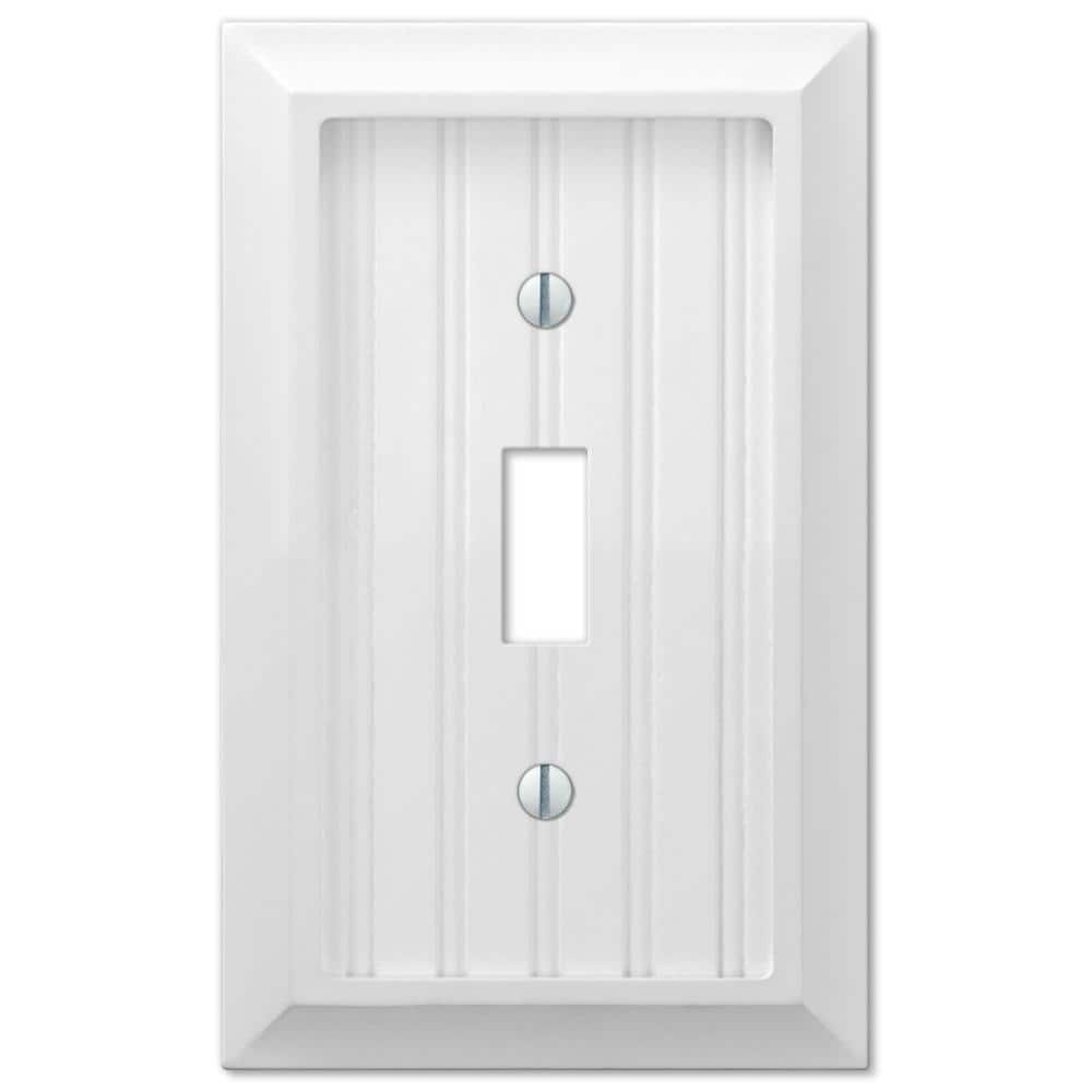 1-Gang Cottage White Toggle BMC Wall Plate price history on PriceWatchPro