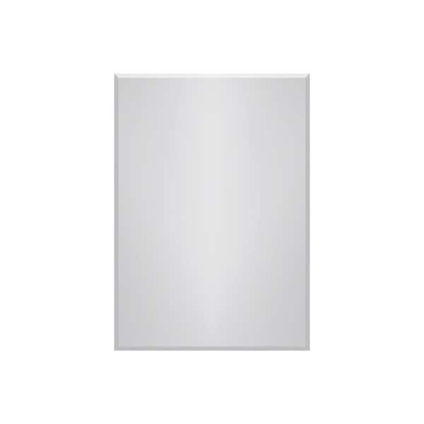 A&E Peck Rectangular 24 in. H x 36 in. W Frameless Wall-Mounted Mirror in Frameless beveled