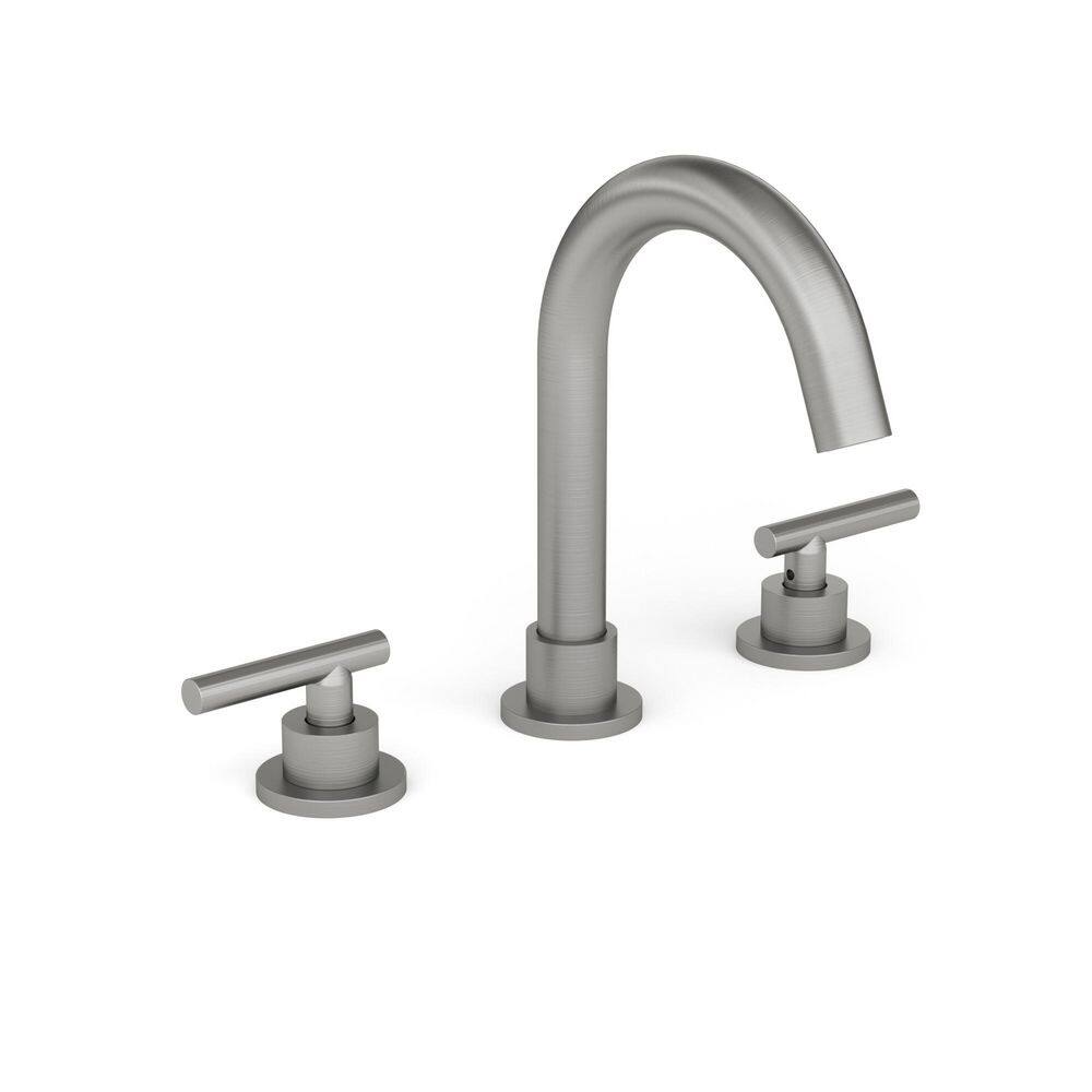 8 in. Widespread Double Handle 360° Swivel Bathroom Faucet with Pop-Up Drain in Brushed Nickel (1-Pack) price history on PriceWatchPro