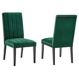 Catalyst Green Performance Velvet Dining Side Chairs (Set of 2)