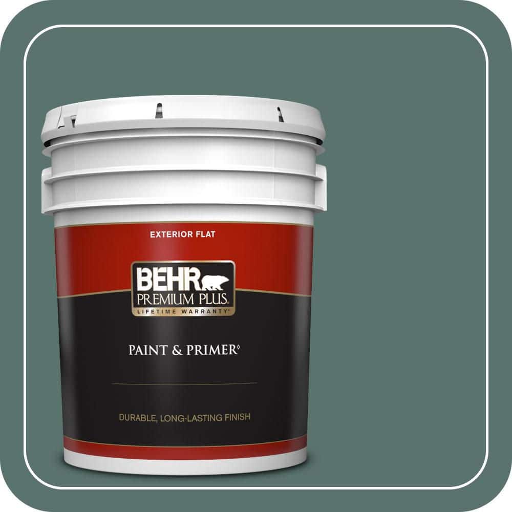 5 gal. Home Decorators Collection #HDC-WR16-04 Noble Fir Flat Exterior Paint & Primer price history on PriceWatchPro