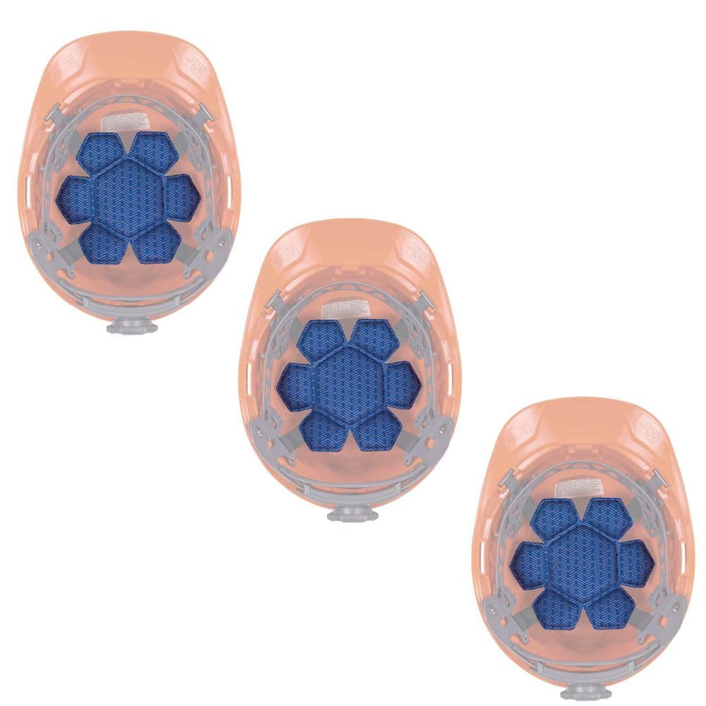 Chill-Its 6612 Blue Hard Hat Cooling Top Pad - Moisture-Wicking (3-Pack) price history on PriceWatchPro