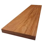 2 in. x 12 in. x 6 ft. African Mahogany S4S Board
