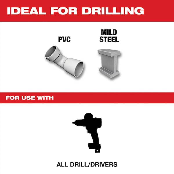3/16 in. - 7/8 in. x 1/16 in. #4 Step Drill Bit (2 Pack)