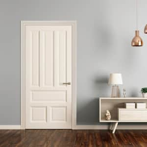 WM356 .69 in. x 2.25 in. x 7 ft. Pine White Prefinished Finger Jointed Door Casing Set (6-Pack)