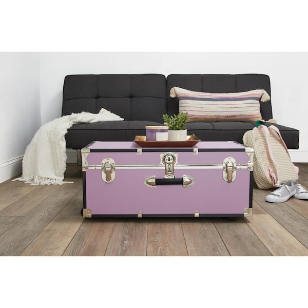 Seward Explorer 30 in. Trunk with Wheels & Lock, Orchid