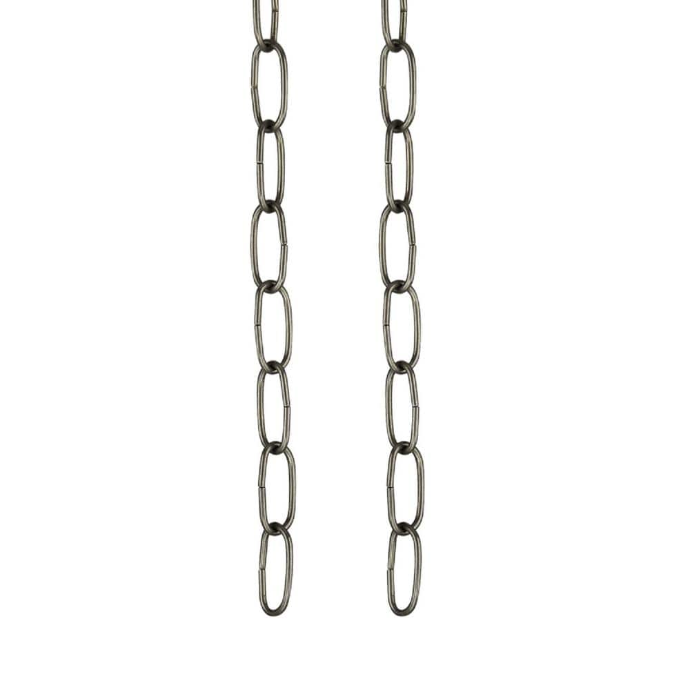 36 in. 11-Gauge Antique Brass Light Fixture Chain (2-Pack) price history on PriceWatchPro