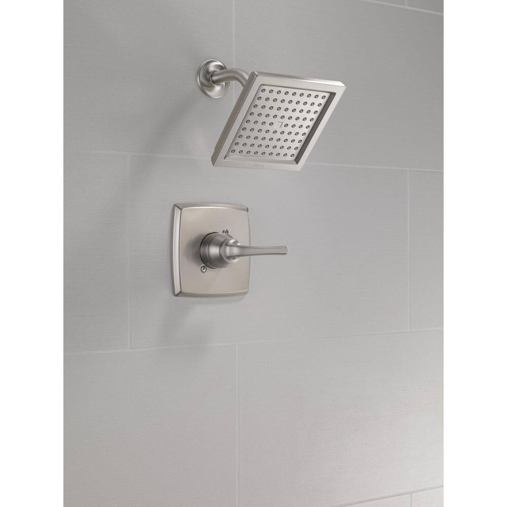 Geist Nickel Square Wall Mounted Shower System