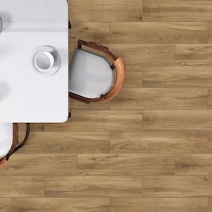Beautiful Wood Oak Brown 8 in. x 36 in. Matte Porcelain Floor and Wall Tile (15.54 sq. ft./Case)