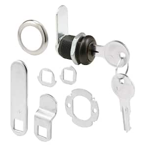 3 Cam Stainless Face Prime-Line Products U 9941KA 5/8-Inch Cam Lock