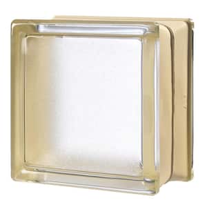 3 in. Thick Series 6 x 6 x 3 in. (6-Pack) Vanilla Mist Pattern Glass Block (Actual 5.75 x 5.75 x 3.12 in.)