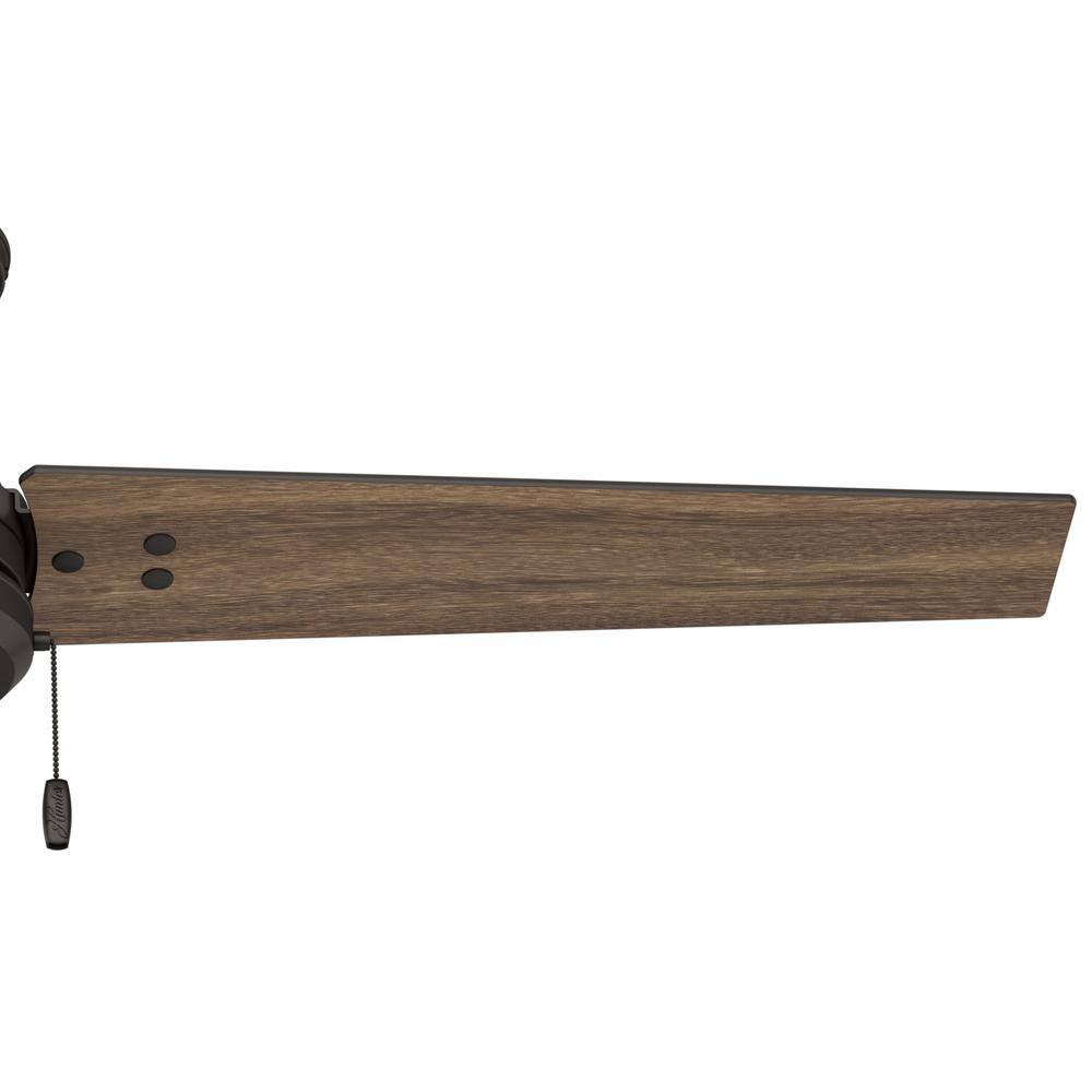 52" Premier Bronze Reversible Blade Ceiling Fan with Lighting