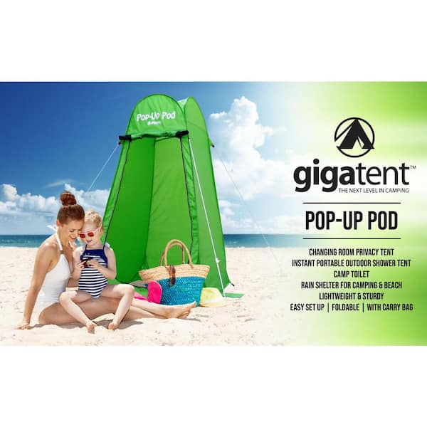 GigaTent Pop Up Pod Changing Room Privacy Tent –Instant Portable Outdoor Privacy 