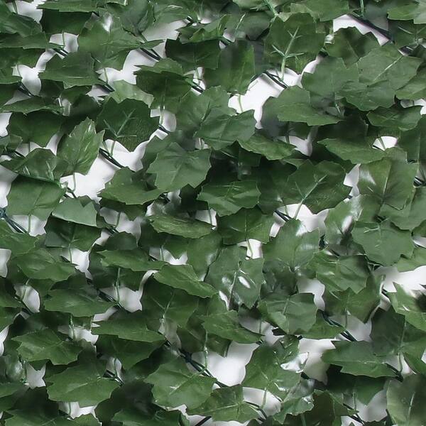Artificial Maple Leaf Saule Clôture Haie Mur De La Vie Privée Balcon Screening 1 M x 2 m 