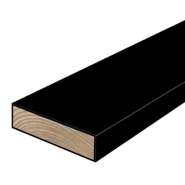 Woodguard 2 in. x 6 in. x 8 ft. #2 SYP Polymer Coated Black Pressure-Treated Lumber