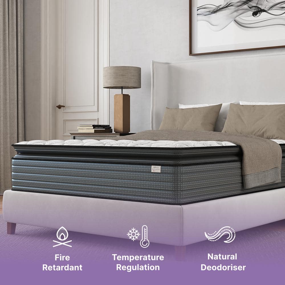 Isabella Full Medium Hybrid 14 in. Mattress - thumbnail 6