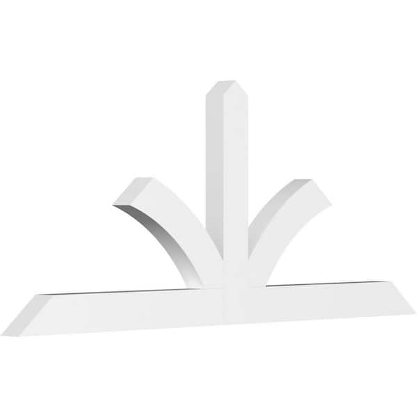 Ekena Millwork Richland 96 in. W x 40 in. H x 4 in. D Signature Polyurethane Bracket