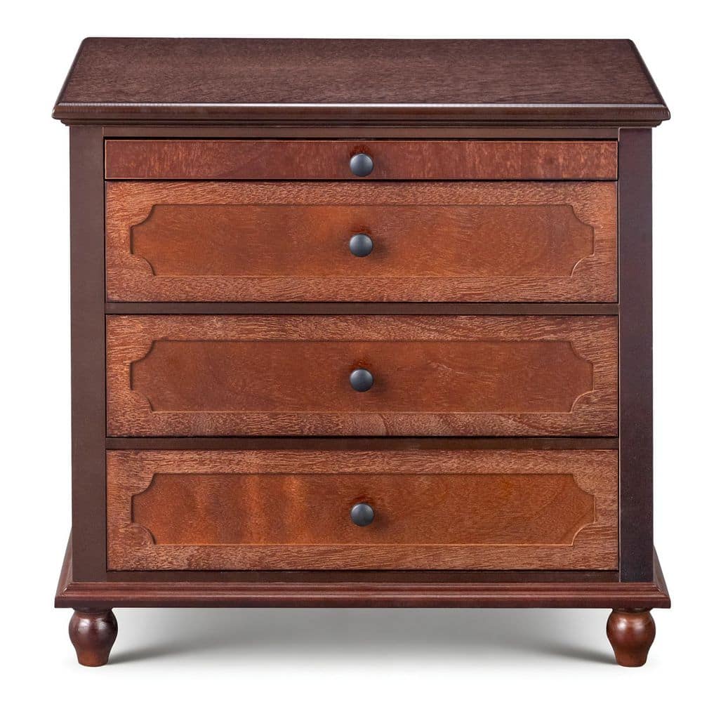 3 Drawer 28.3 in. W Nightstand with USB Port