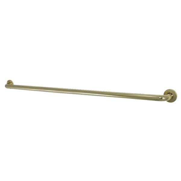 Kingston Brass Silver Sage 36 in. x 1-1/4 in. Grab Bar in Polished Brass