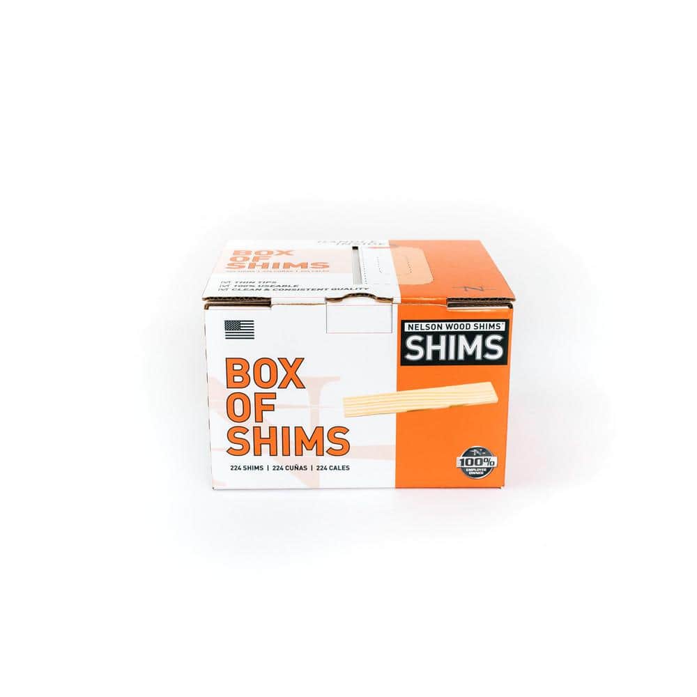 Nelson Wood Shims 120 Ct.