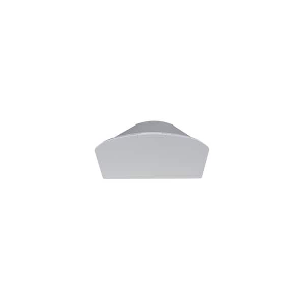 Commercial Electric - 1-Pack 24 in. 2,000 Lumens Integrated LED White Wraparound