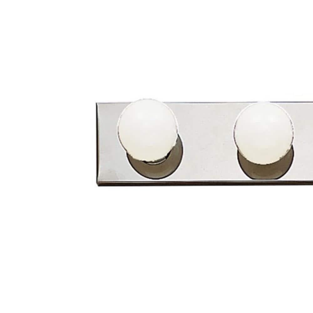 Sleek 18" Chrome Linear Bathroom Vanity Light, Dimmable