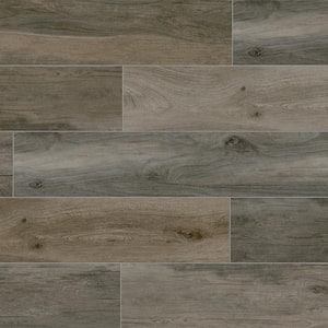 Sample - Selva Ash 8 in. x 10 in. Wood Look Porcelain Floor and Wall Tile