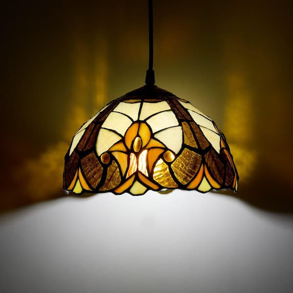 River of Goods Halston 40-Watt 1-Light Black Shaded Pendant Light
