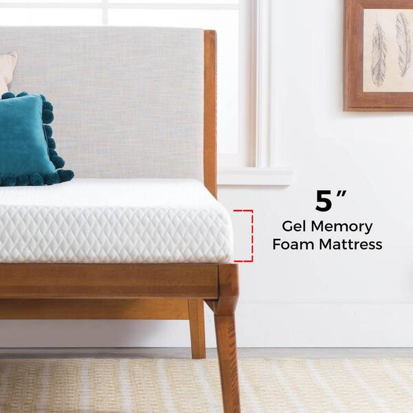 5 inch foam mattress twin