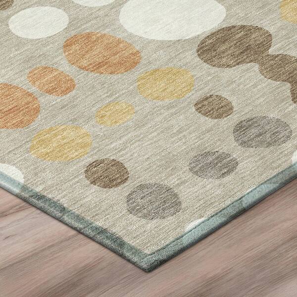 Chantille Machine Washable Indoor/Outdoor Abstract ACN2981 Beige 10 ft. x 14 ft. Area Rug
