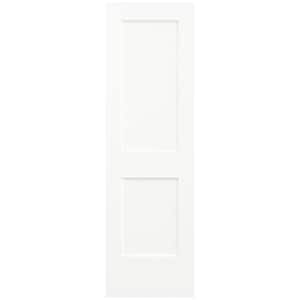 24 in. x 80 in. Monroe White Painted Smooth Solid Core Molded Composite MDF Interior Door Slab