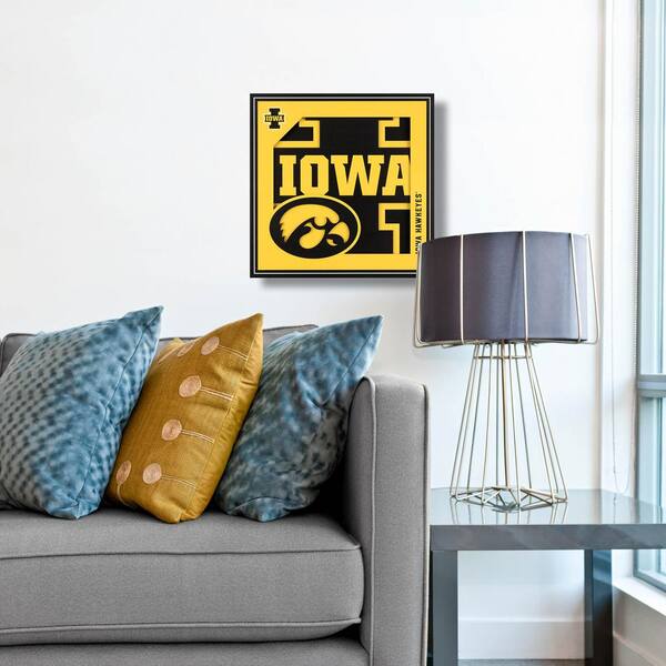 Iowa Hawkeyes - Iowa Tigerhawk Single Layer Dimensional