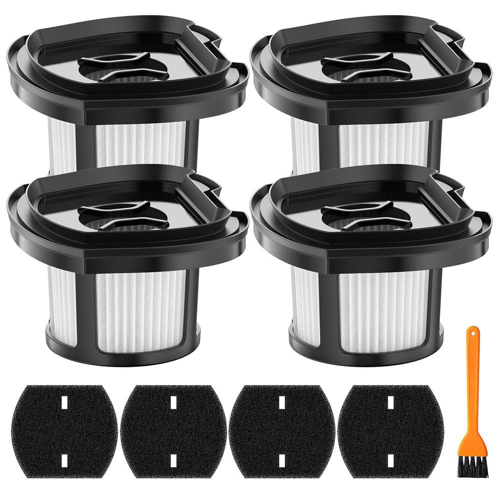 Vacuum Replacement Filter Hand Vacuum Accessory for Pet Hair Eraser Washable Triple Filtration 4 Pack price history on PriceWatchPro