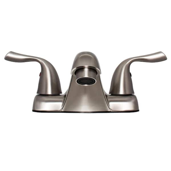TosdnuosC4 WATERMAN WASSERMAN FAUCETS Dual Wing Handle Classic Low-Rise Spout 4
