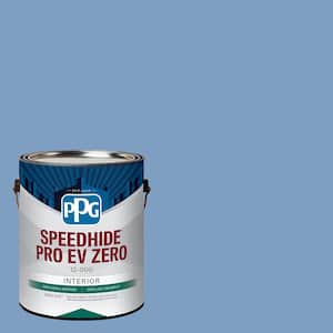 Speedhide Pro EV Zero 1 gal. PPG1162-4 Alaskan Blue Eggshell Interior Paint
