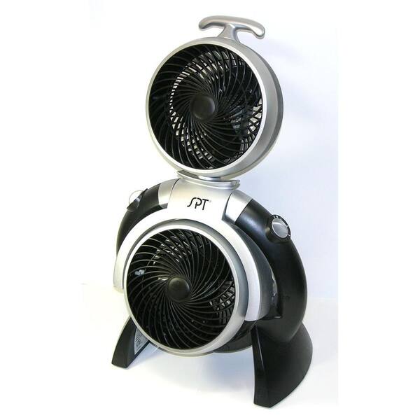 SPT 10 in. High-Velocity Dual Oscillating Personal Fan-DISCONTINUED