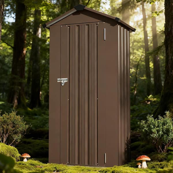 2.5 ft. x 1.4 ft. Metal Shed with Single Door (3.5 sq. ft. )