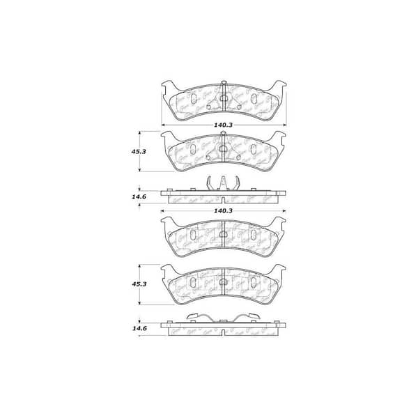 Centric Parts Disc Brake Pad Set