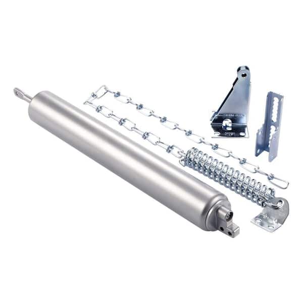 Heavy Storm Door Closer with Chain and Wide Jamb Bracket (Aluminum)