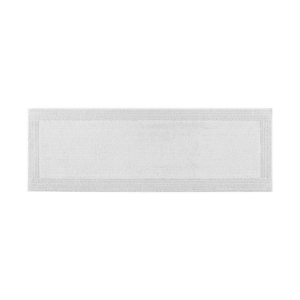 Gray Cotton Tufted Reversible Bath Rug Set