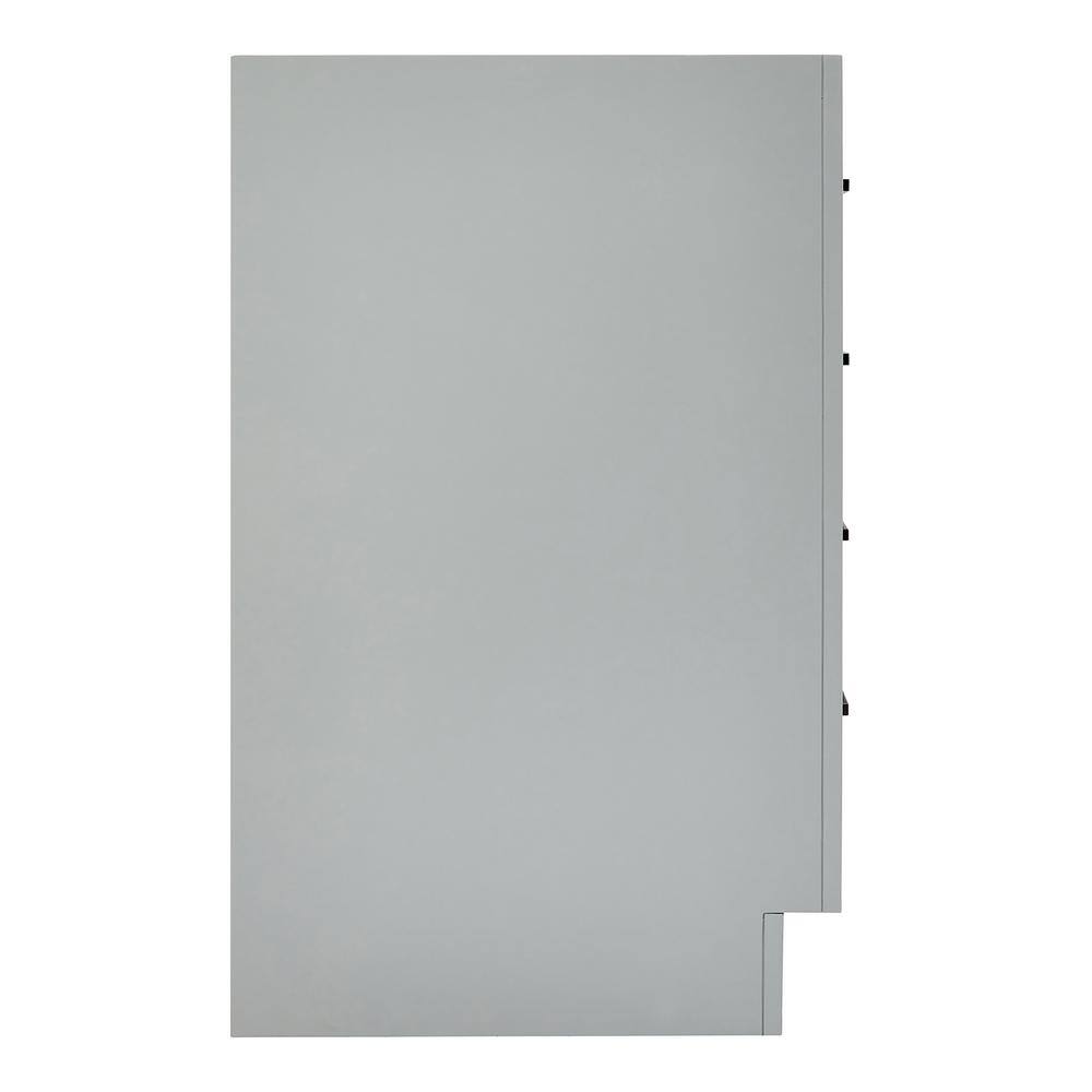 Hepburn 66" Gray Pine Single Freestanding Vanity Base