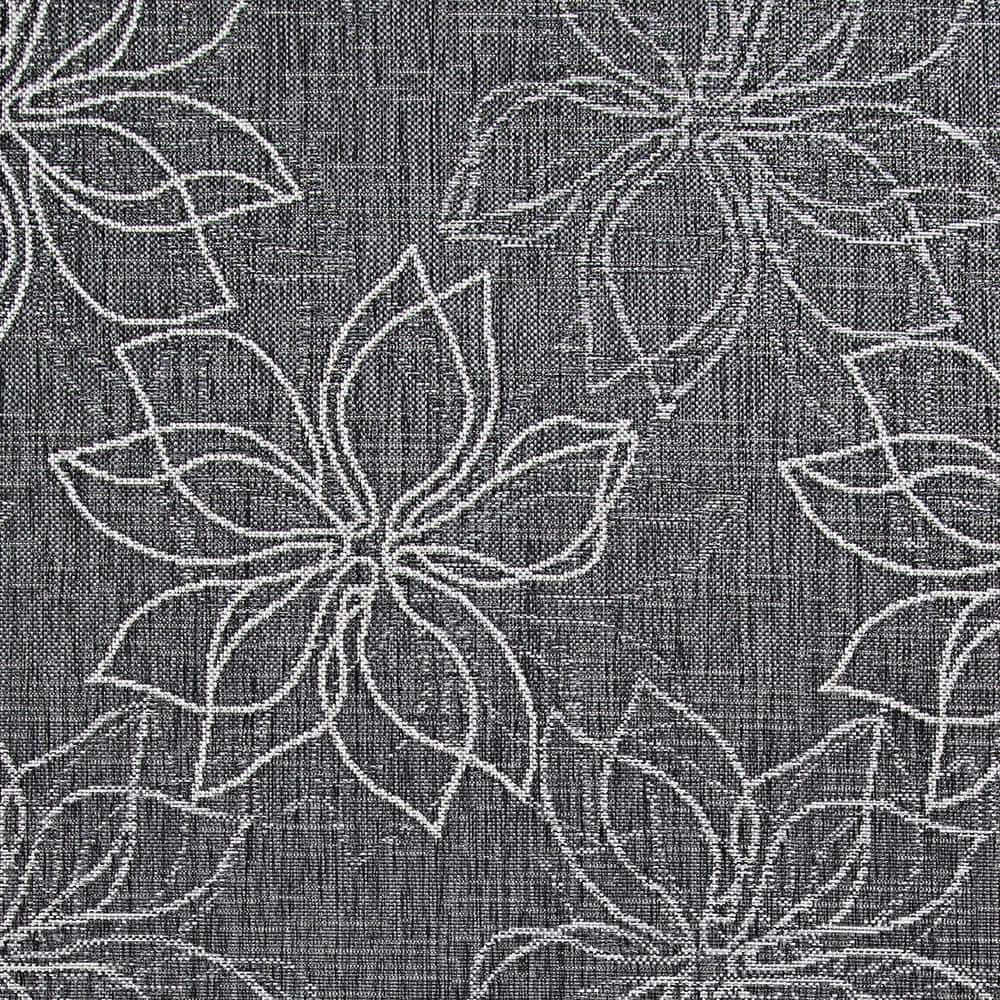Ash Synthetic Flat-Woven Indoor/Outdoor Rug 3'3" x 5'3"