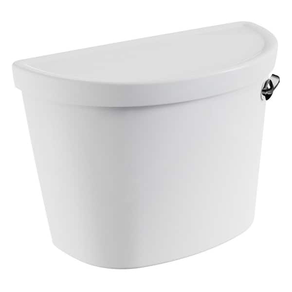 Champion Pro 1.28 GPF Single Flush Toilet Tank with Gravity Fed Flushing Technology in White